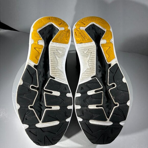 Puma TRC Blaze Mid Casual Shoes Mens Size 10.5 Black Blue Fashion Sneakers Boots - Picture 8 of 12